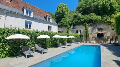 Poce-sur-Cisse Apartment | Duplex de charme dans résidence avec piscine 5 mn Amboise