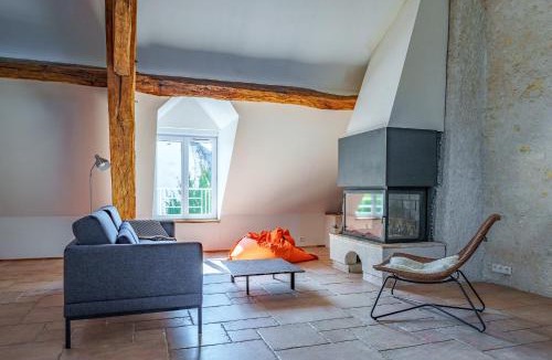 Poce-sur-Cisse Apartment | Duplex de charme dans résidence avec piscine 5 mn Amboise