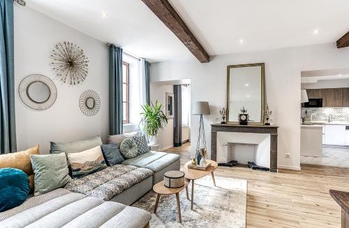 Trevoux Apartment | Duplex de luxe à Trévoux élégance et confort 100m2 chambres climatisées