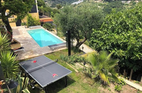 Saint Pierre de Feric House | Duplex in Villa with private pool in Nice hills