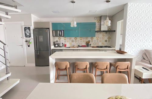 Ingleses Centro Apartment | Duplex penthouse near Ingleses beach.
