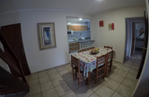 Praia Grande Apartment | Duplex penthouse with excellent sea views.