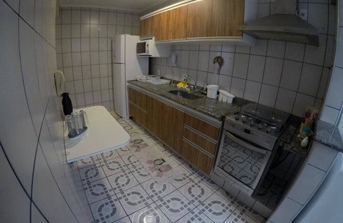 Praia Grande Apartment | Duplex penthouse with excellent sea views.