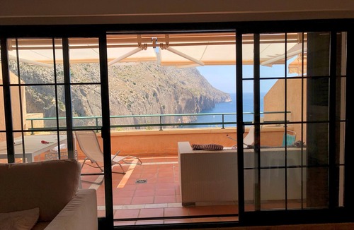 Pueblo Mascarat Apartment | Duplex penthouse with stunning views in front of the Mascarat beach