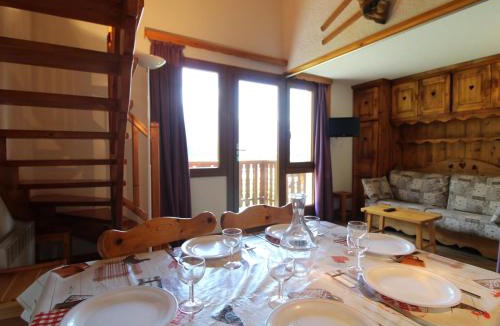 Termignon Apartment | Duplex pour 8 pers avec balcon et wifi au pied des pistes - FR-1-508-79