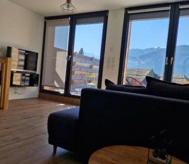Thyez Apartment | Duplex, Private Terrace