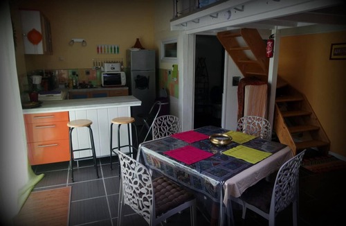 Etaules Apartment | Duplex Studio 55m2 with mezzanine . garden view, quiet