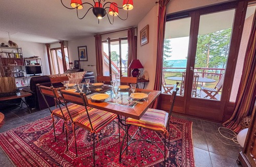 Amphion-les-Bains Apartment | Duplex with Terrace and Private Beach Access, Garage Included