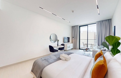 Jumeirah Village Circle Apartment | Dusk By Binghatti - Dazzling Studio in JVC