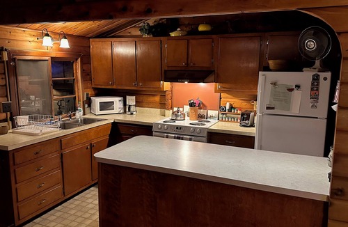 Eagles Mere Cottage | Eagles Mere cedar home offers breathtaking views of the Endless Mountains