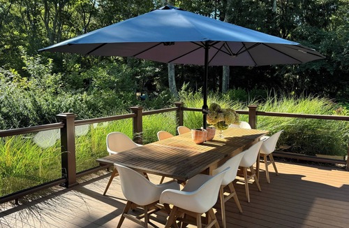 Northwest Harbor House | East Hampton Oasis with Pool, Pickelball, Tennis & Basketball Avail August 2026