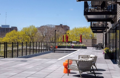 Yankee Hill Apartment | East Side 1BR Apt with Balcony, Pool, and Gym