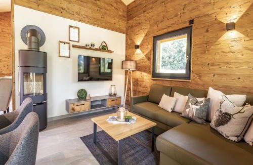 Hartkirchen Ski Chalet | Ebenerdiges gemütliches Chalet im Vital Camp Bayerbach