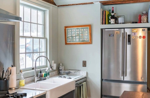 West Kill House | Echo Notch Farm, Hillside Views & Fireplace