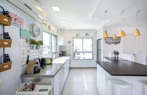 Florentin Apartment | Eclectic Duplex w/ Large Balcony by HolyGuest