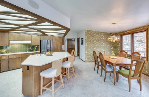 Hubertus Cottage | Eclectic Hubertus Home w/Game Room & Fire Pit!