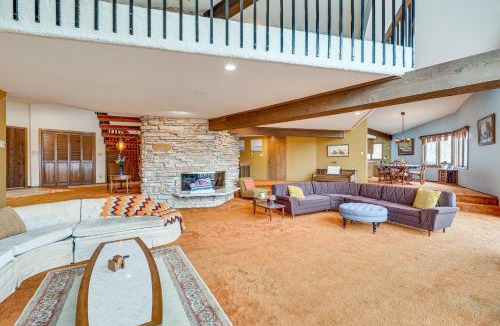 Hubertus House | Eclectic Hubertus Home w/Game Room & Fire Pit!