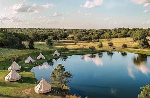 Leon Junction Apartment | [Eclipse Amenities Included]142 Acre Ranch Glamping Tent 5