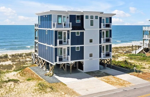 Oak Island House | Eden: Oceanfront paradise in Oak Island with 12 bedrooms and stunning views.
