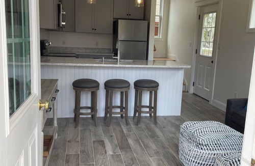 Katama Cottage | Edgartown cottage in a garden setting. New and near bike path in Katama