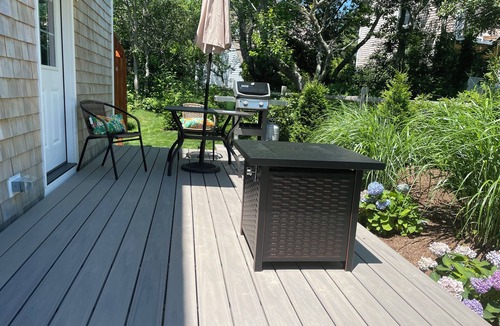 Katama Cottage | Edgartown cottage in a garden setting. New and near bike path in Katama