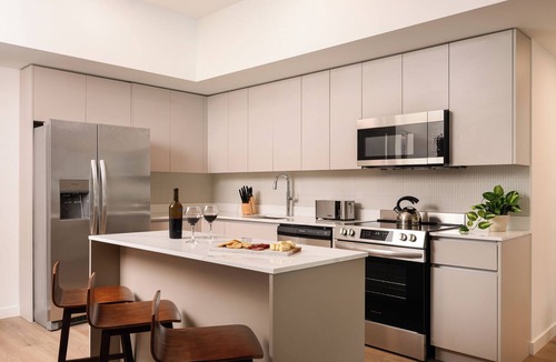 Midtown Apartment | Edgewater 2BR Suite w/Balcony | Pool | Gym | Sense28 by AvantStay