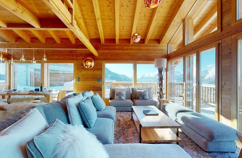 Veysonnaz Ski Chalet | Egg SAUNA & LUXURY chalet 16 pers