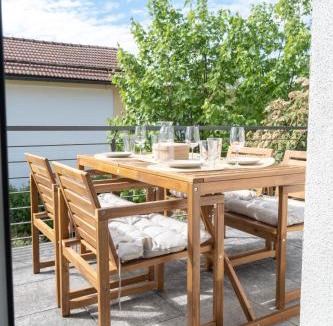 Eggstatt Apartment | Eggstätt am Chiemsee, Auto-Check-in 24-7, gratis Parkplatz an der Unterkunft, Netflix & Amazon Prime inc, voll ausgestattet