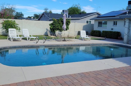 Mitchell Park West House | El Norte - 3bdrm, 2bath, Heated Pool, Walk to Asu