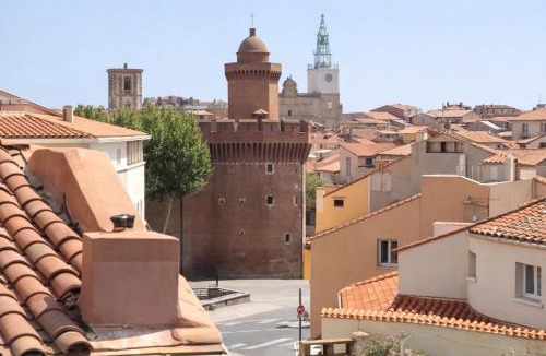 Clemenceau Apartment | ELEGANCE Castillet - Plein Centre Proche Gare Bus et Transports - IDEAL COUPLE ou PRO - Moderne et Confort - OFFRE SPECIALE