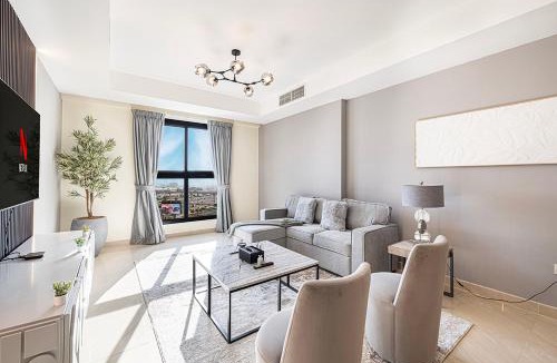 Jadaf House | Elegant 1-Bed Waterfront Living