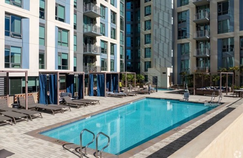 Heritage District Condo | Elegant 1BR Condo w Fire Pit & Pool at The Martin