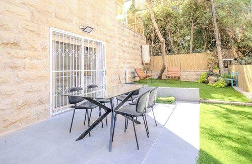Katamon Apartment | Elegant 3BR with Stunning Outdoor Space