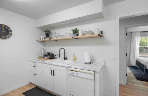 Brookline Station Apartment | Elegant Modern 2BR Escape with Secure Garage Parking
