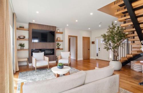Dennis Port House | Elegant Modern Retreat with Hot Tub and Game Room