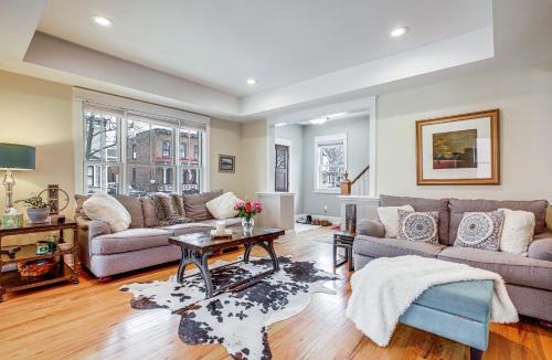 Saratoga Springs House | Elegant Saratoga Springs Stay: Walk to Town, Track