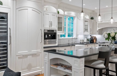 Wilton House | Elegant, spacious escape nestled in the trees with home theater, huge gym