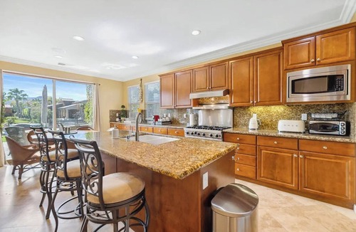 Rancho Mirage Villa | Elegant Spanish Villa, Waterfront, Monthly Stay
