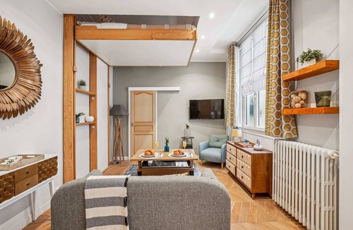 Chaillot Apartment | Elegant Studio in 16th - Eiffel Tower & Trocadero