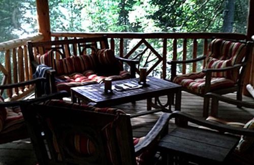Saranac Lake Cabin | Elegantly Rustic Cabin on Secluded Island near Lake Placid on Saranac Lake, New York