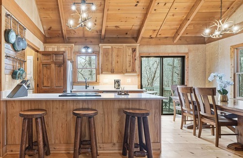 Big Canoe Cabin | Elektra's Hearth at Big Canoe - 4BR 3BA, 2 Decks, Walk to Playground!