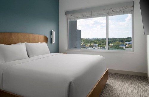 Williamsburg Hotel | Element Orlando | 1 King Suite | Spacious Pet-Friendly Extended Stay