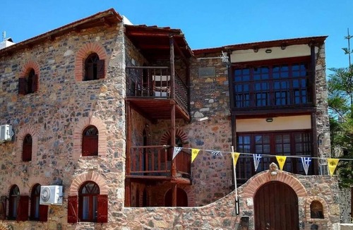 Mavrikiano House | Elounda Monastiri Cretan sea view house with pool