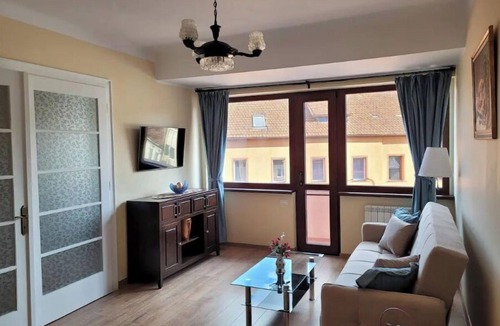 Centrul Vechi Apartment | Ema's Vintage Spacious 2 BR Central Apartment with Mountain View