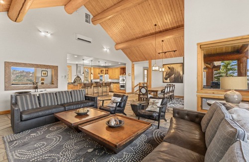 Steamboat Springs House | Emerald View Chalet - Luxury Home w/Panoramic Views, Hot Tub, 4 Kings + 2 Twins, Game Room