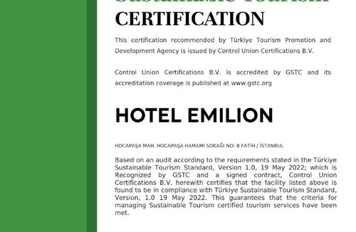 Sirkeci Hotel | Emilion Hotel