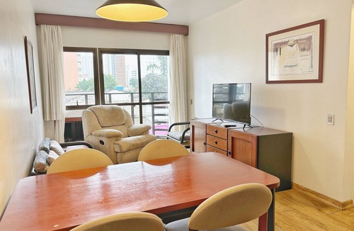 Centro House | ENB Flat Hotel em SBC p/2 pp Espaço e Conforto