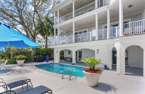East Beach House | Enchanted Hideaway, Stunning Oceanfront Home, Private Heated Pool!