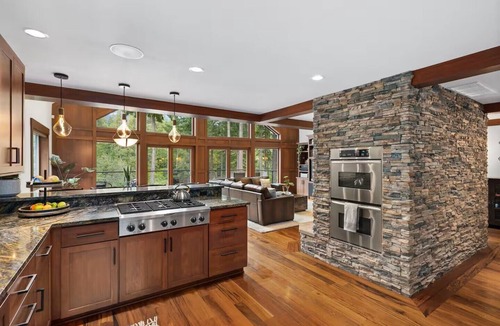 Easton Cabin | Enchanted River A-Frame, a secluded retreat with game room, hot tub & yard games