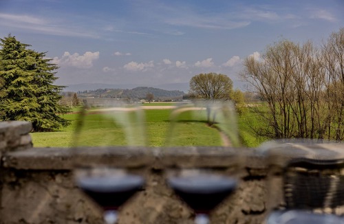 Poggio Terza Armata Apartment | Enchanting view from the walls of Leonardo da Vinci's castle.